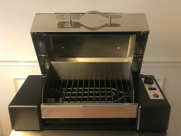 SmokeWave Portable BBQ Grill (Chrome - Pre-order US Only)